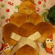 ポリ袋で簡単☆クリスマスツリーパン