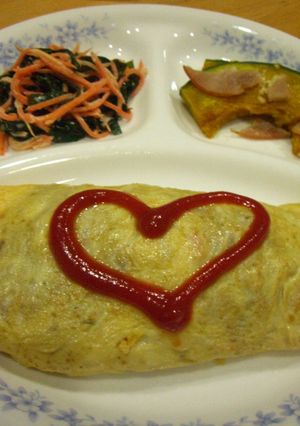 ❤❤　うちのオムレツ　❤❤-レシピのメイン写真
