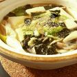 湯豆腐の海苔あんかけ