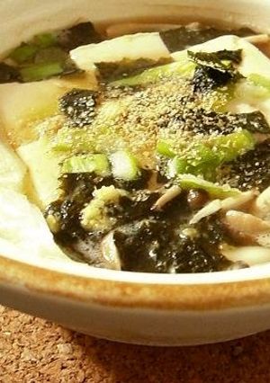 湯豆腐の海苔あんかけ-レシピのメイン写真