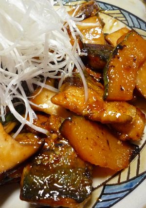 簡単♪サバと南瓜のサッパリ甘酢炒め-レシピのメイン写真