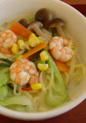 まろやか~『塩ミルクラーメン』-レシピのメイン写真