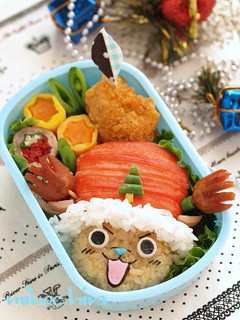 キャラ弁おかず☆肉巻きのイチゴ-レシピのメイン写真