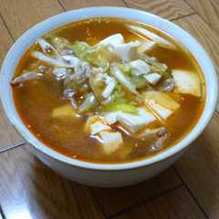 รูปของ 豆腐あんの四川風ラーメン