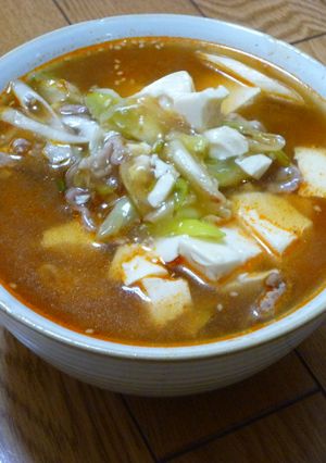 豆腐あんの四川風ラーメン-レシピのメイン写真
