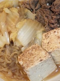 我が家の肉豆腐-レシピのメイン写真
