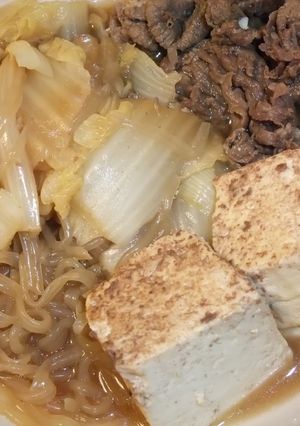 我が家の肉豆腐-レシピのメイン写真