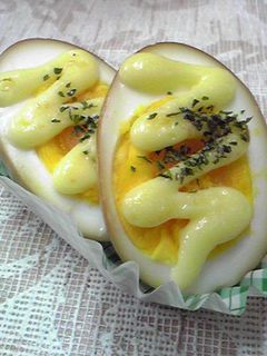 お弁当に♪味玉マヨ-レシピのメイン写真