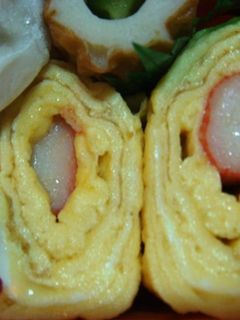 お弁当に ♡カニカマたまごやき-レシピのメイン写真