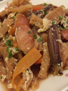 *切り干し大根とウインナーの炒め煮*-レシピのメイン写真