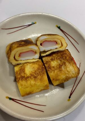 カニカマ玉子焼き-レシピのメイン写真