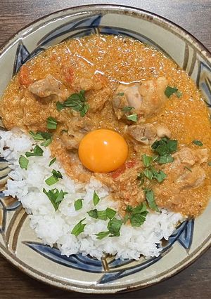 トマトと玉ネギの本格バターチキンカレー-レシピのメイン写真