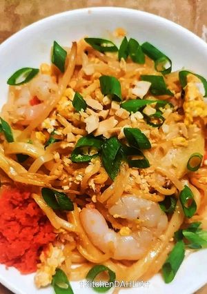 ༺世界麺🇹🇭タイ風うどん焼きそば🦐パッタイ-レシピのメイン写真