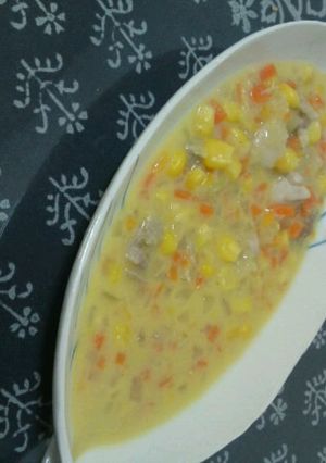 鶏肉のつぶつぶコーンシチュー-レシピのメイン写真