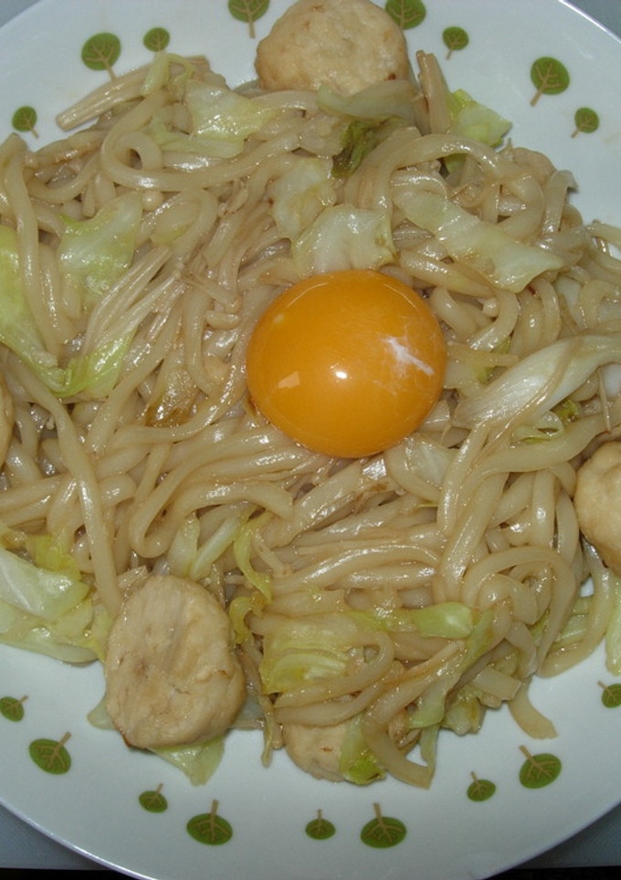 すき焼き風味のやきうどん-レシピのメイン写真
