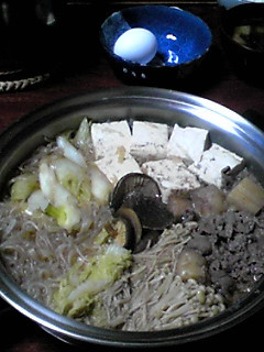 *野菜達中心のすき焼き*-レシピのメイン写真