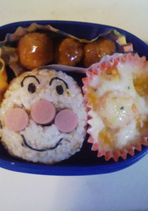 キャラ弁　アンパンマン-レシピのメイン写真
