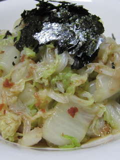 *白菜のお浸し 梅風味*-レシピのメイン写真