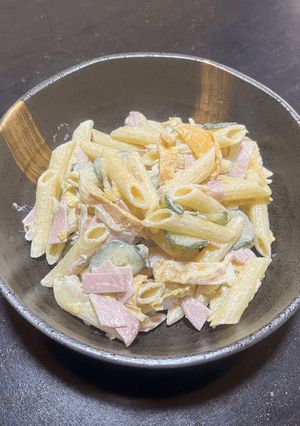 白菜を使ったペンネサラダ-レシピのメイン写真