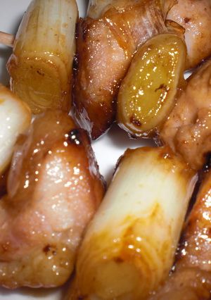 お弁当にミニ焼き鳥☆ねぎま＊＊-レシピのメイン写真