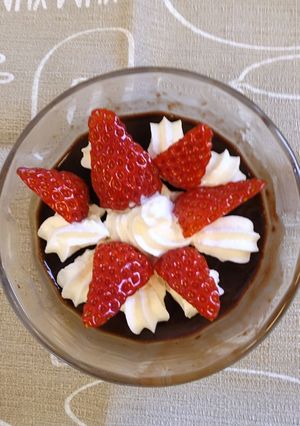 チョコ寒天-レシピのメイン写真