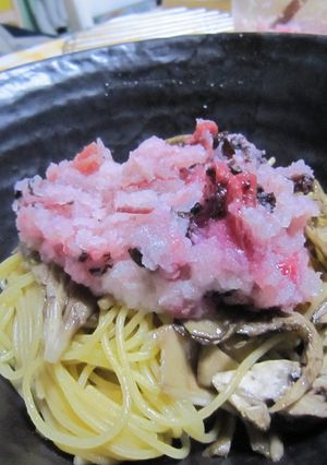 梅おろし和風パスタ-レシピのメイン写真