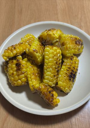 バター醤油味の焼きとうもろこし-レシピのメイン写真