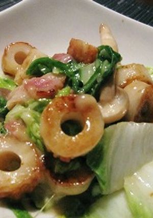 白菜ちくわのチーズいため-レシピのメイン写真