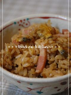 美味すぎ!ベーコンとアサリの炊き込みご飯-レシピのメイン写真