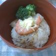 超速エビマヨサラダのご飯
