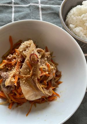 \甘辛にっこり/ごちそうきんぴら！-レシピのメイン写真