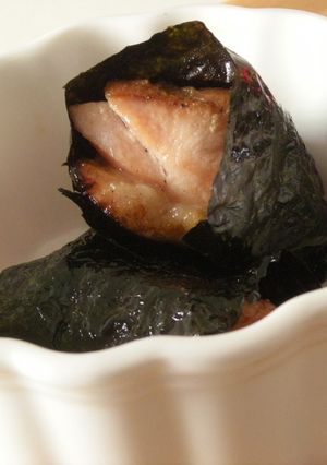 お弁当にも♪鶏肉の磯辺巻き-レシピのメイン写真