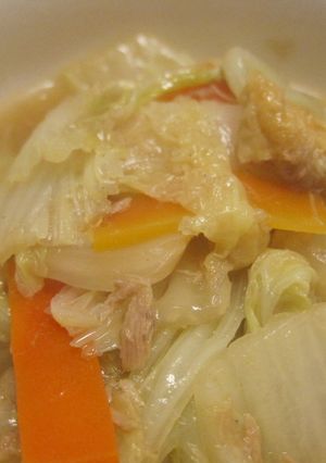 白菜とシーチキンの煮物-レシピのメイン写真