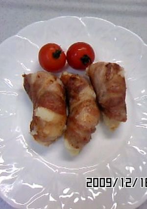 マッシュポテトの豚バラ巻き-レシピのメイン写真
