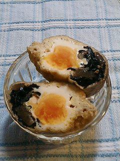 ひじき卵のきんちゃく-レシピのメイン写真