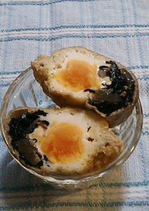 ひじき卵のきんちゃく-レシピのメイン写真