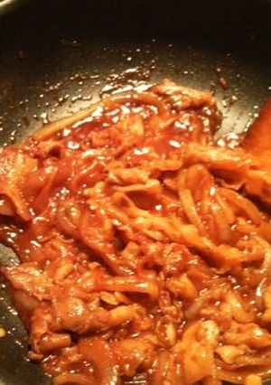 簡単！玉葱と豚肉の韓国風ピリ辛炒め-レシピのメイン写真