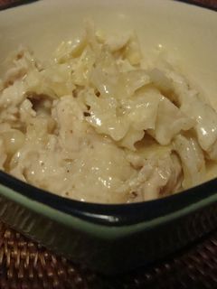 あと一品!鶏肉とキャベツの胡麻和え-レシピのメイン写真