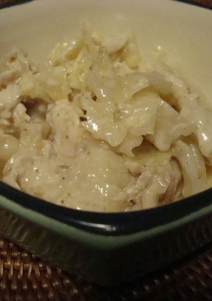 あと一品！鶏肉とキャベツの胡麻和え-レシピのメイン写真