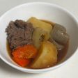 甘い!こんにゃく入りの肉じゃが