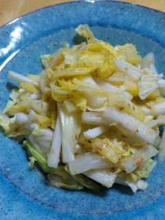 白菜と沢庵の和風サラダ-レシピのメイン写真