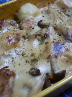 鶏肉と里芋の味噌グラタン-レシピのメイン写真