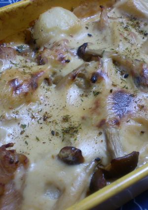 鶏肉と里芋の味噌グラタン-レシピのメイン写真