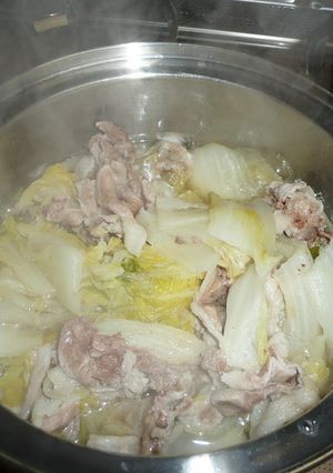 豚肉と白菜の煮物-レシピのメイン写真