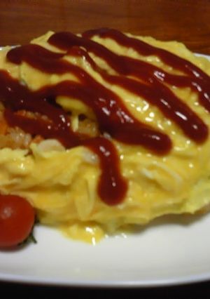 ちょっぴり大人のオムライス-レシピのメイン写真