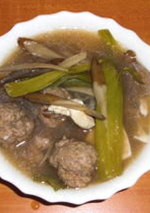 おいしい和☆根菜たっぷり肉だんご豆腐-レシピのメイン写真