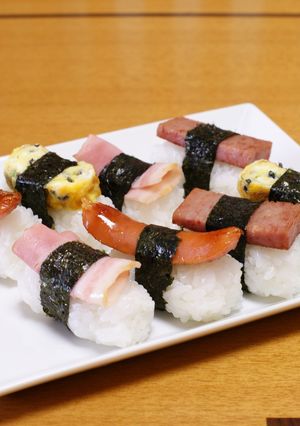 ✿✿にぎり寿司風✿おにぎり✿✿-レシピのメイン写真