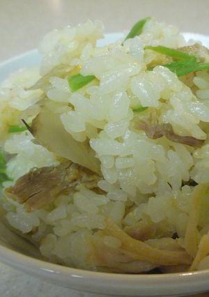 アメリカ　簡単塩味鳥飯-レシピのメイン写真