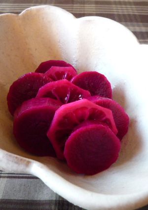 鮮やか！紫芋のレモン煮-レシピのメイン写真