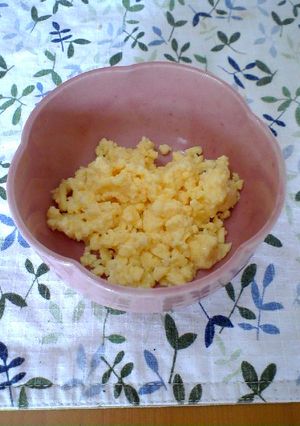 お弁当にも！レンジで超速！そぼろの玉子-レシピのメイン写真